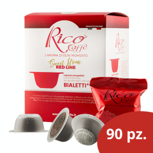 Capsule Compatibili BIALETTI Red Line 90pz