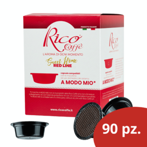 Capsule Compatibili A Modo Mio Red Line 90pz