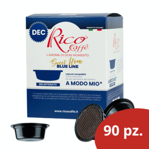 Capsule Compatibili A Modo Mio Decaffeinato Blue Line 90pz
