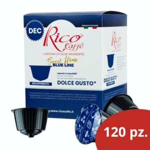 Capsule Compatibili Dolce Gusto Decaffeinato Blue Line 120pz
