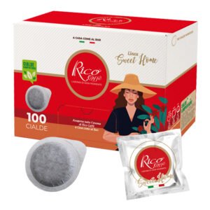 Cialde Rico Caffè White Line 100pz