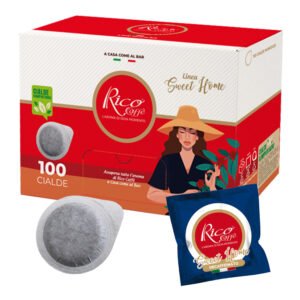 Cialde Rico Caffè Decaffeinato Blue Line 100pz