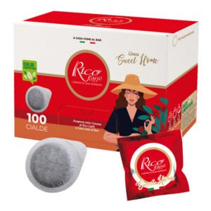 Cialde Rico Caffè Red Line 100pz