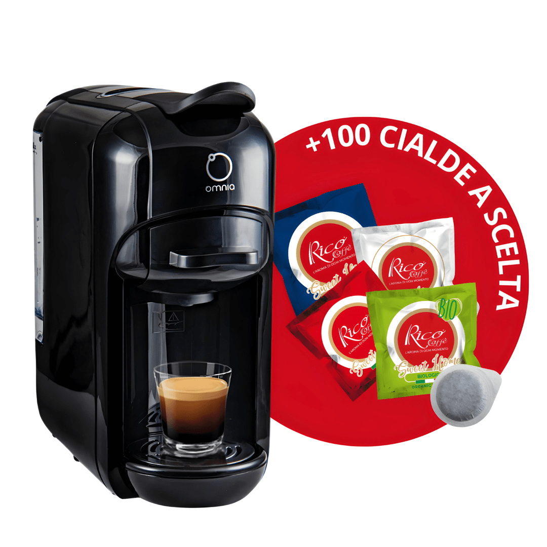 MACCHINA DA CAFFÈ OMNIA UNIVERSALE MULTI CAPSULA 2 SISTEMI INCLUSI