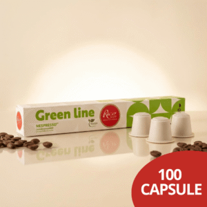 Capsule Compatibili Nespresso BIO Green Line - 100 capsule Rico Caffè - Caffè Biologico
